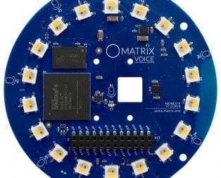 Matrix Voice IoT Development Platform with ESP32 Wireless Module