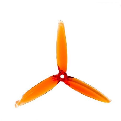 Orange Hd 6042(60X4.2) Tri Blade Flash Propellers 2Cw+2Ccw 2 Pair - Orange