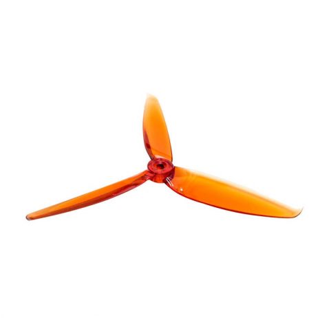 Orange HD 6042(60X4.2) Tri Blade Flash Propellers 2CW+2CCW 2 Pair - Orange