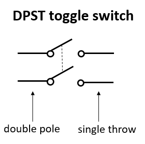Generic Dpst Toggle Switch