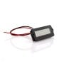 LY6W 12V to 24V Real-time Lithium Battery Power Monitor with White- Blue LCD