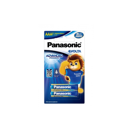 Panasonic Panasonic Evolta Alkaline Aaa 1.5V Battery – Pack Of 2