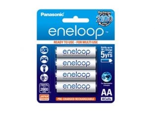 Panasonic eneloop AA BK-3MCCE/2BN Rechargeable Battery - Pack of 2