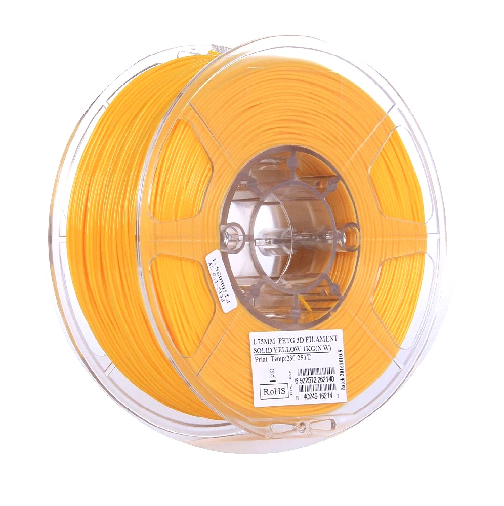 Fused Materials Transparent Orange PETG 3D Printer Filament – 1kg