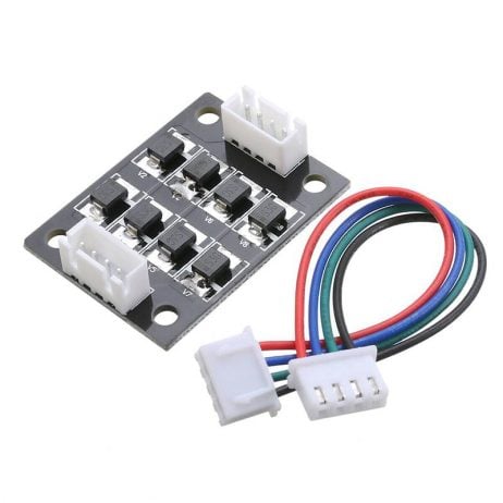 Smoother module for stepper driver motor