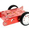 Red 2WD Aluminum Smart Robot Car Chassis Kit DIY