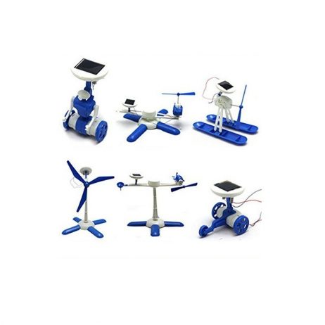 6 in 1 Solar Power DIY Robots Kit Educational Toy for Kids