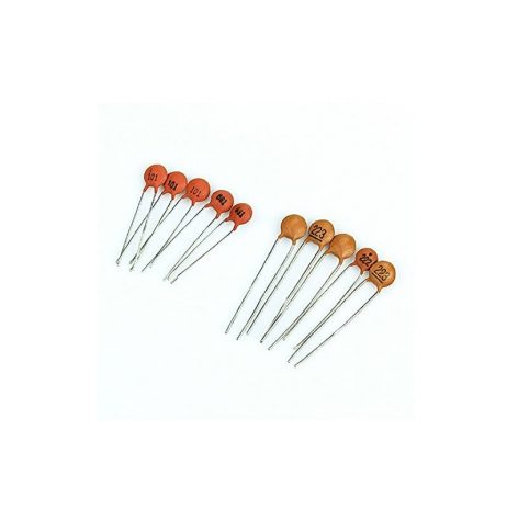 Ceramic Capacitor Assorted Kit- 30 Kinds From 2Pf-0.1Uf