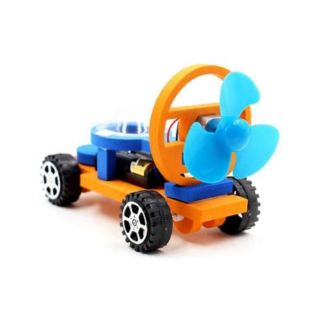 Generic Diy Educational Early Learning Wind Colorful Car Toy 8