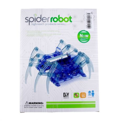 Diy Electronic Spider Robot Assembly Educational Toy For Children