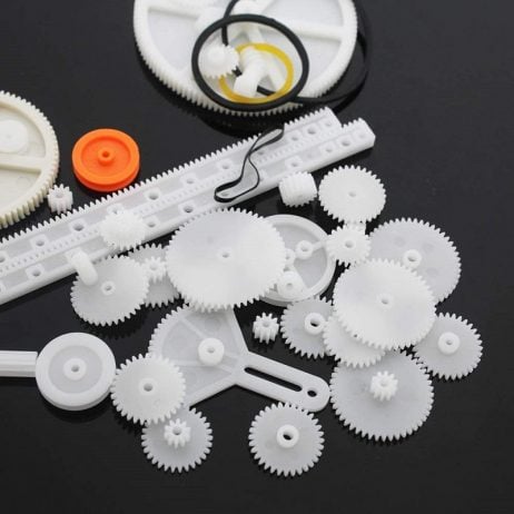 Plastic Rack and Pinion Gear Pulley Shaft Worm Gear Reducer for Robot DIY Assorted Kit- 34 Kinds