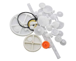 Rack and pinion gear pulley plastic shaft worm gear reducer for robot DIY assorted kit- 34 Kindsrobot kits