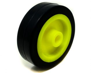 EasyMech Heavy Duty(HD) Disc Wheel 100x32mm – 1Pcs. (Yellow Color)