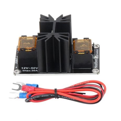 Mos25 12 To 50V 25A 3D Printer Heat Bed Power Expansion Module With Cables
