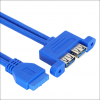 2 Port Usb 3.0 Female To 20 Pin Motherboard Header Connection Cable - 50Cm