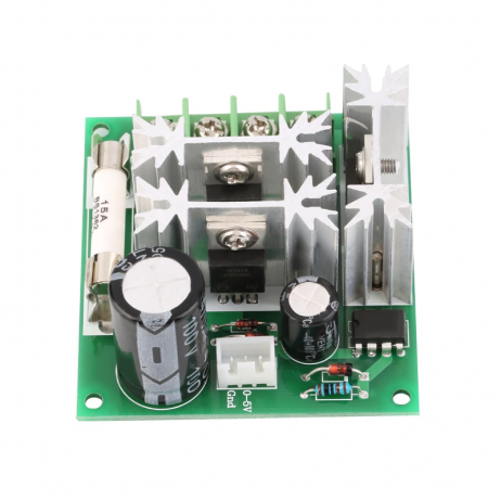 DC Motor Governor PWM Variable Speed Control Switch 6V-90V 15A