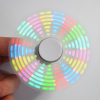 DIY Round Triangle LED POV Rotation Hand Spinner SMD Learning Kit