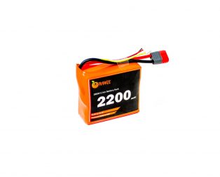 Orange 18650 Li-ion 2200mAh 11.1v 3S1P Protected Battery Pack-2c