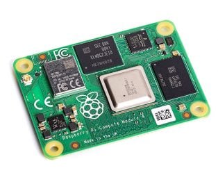 Raspberry Pi Compute Module 4 with 4GB RAM, 32GB eMMC, (Wireless)