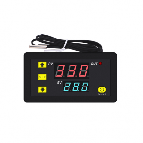 W3230 Dc24V Digital Temperature Controller Microcomputer Thermostat Switch