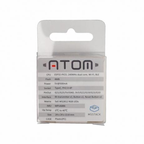 ATOM Lite ESP32 Development Kit