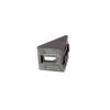 Easymech Cast Corner Bracket For 20X20 Aluminium Profile (Silver) - 4 Pcs