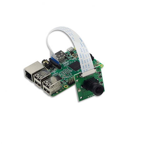 Arducam 5 MP OV5647 Camera Module with M12x0.5 Mount Lens Compatible with Raspberry Pi