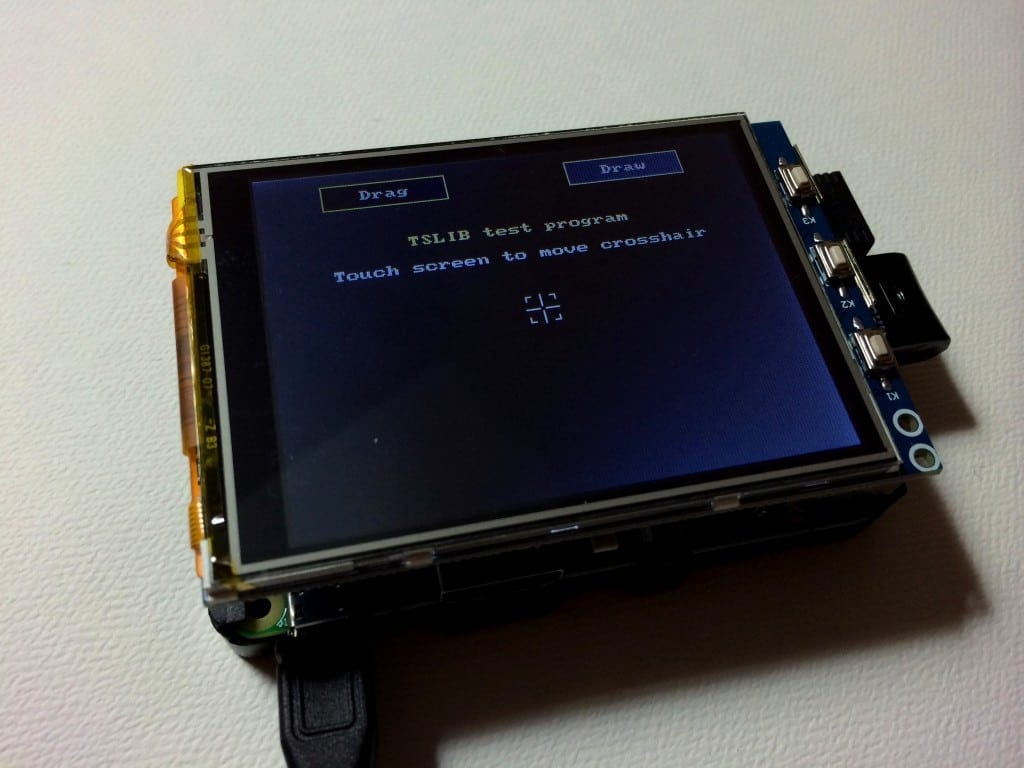 lcd calibrate pointer
