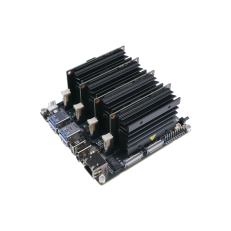 Jetson Mate With Cooling Fan - Jetson NanoNX Carrier Board for GPU Cluster and Server