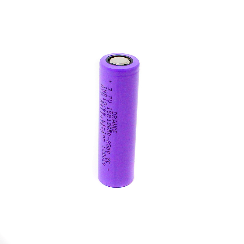 Buy Orange A Grade ISR 18650 2500mAh (8c) Lithium-ion Battery Online at