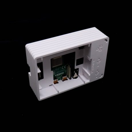 Raspberry 4B White Injection Molding Case Supporting 3007 Fans