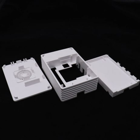 Raspberry 4B White Injection Molding Case Supporting 3007 Fans