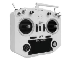 FrSky 2.4GHz Taranis Q X7 Access Transmitter (White) with R9M 2019 Module and R9MINI OTA Receiver