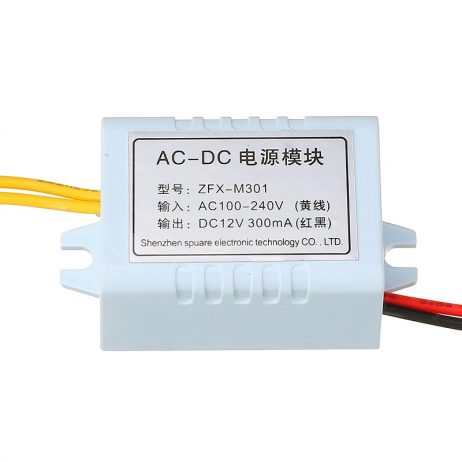 ZFX-M301 AC100-240VDC 12V 300MA Switching Power Module