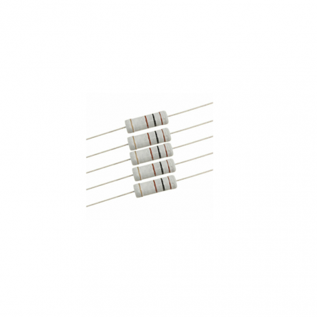 100 Ohm, 5 Watt, Wire-Wound Resistor (Pack of 5)
