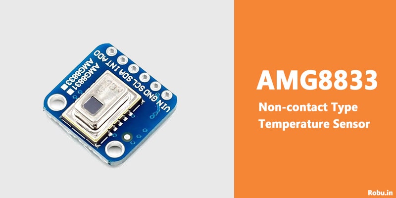 AMG8833 Non-contact Type Temperature Sensor - Robu.in