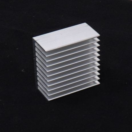 Aluminium Heat Sink for CPU IC(40 x 40 x 20 )