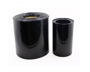 PVC Heat Shrink Sleeve 230mm Black 1 Meter Industrial Grade WOER (HST)