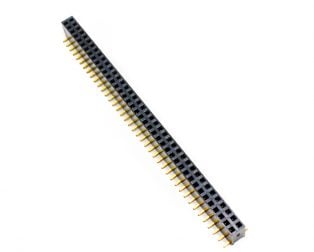 40x2 Female Header 2.54mm Pitch - Surface Mount Type Connector