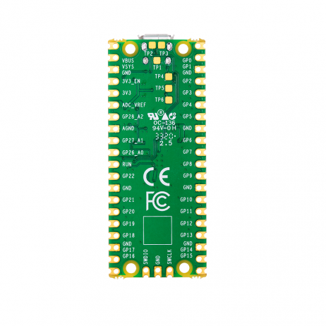 Raspberry Pi Raspberry Pi Pico With Headers Micro Usb Cable Development Boardraspberry Pi 37342 1 1