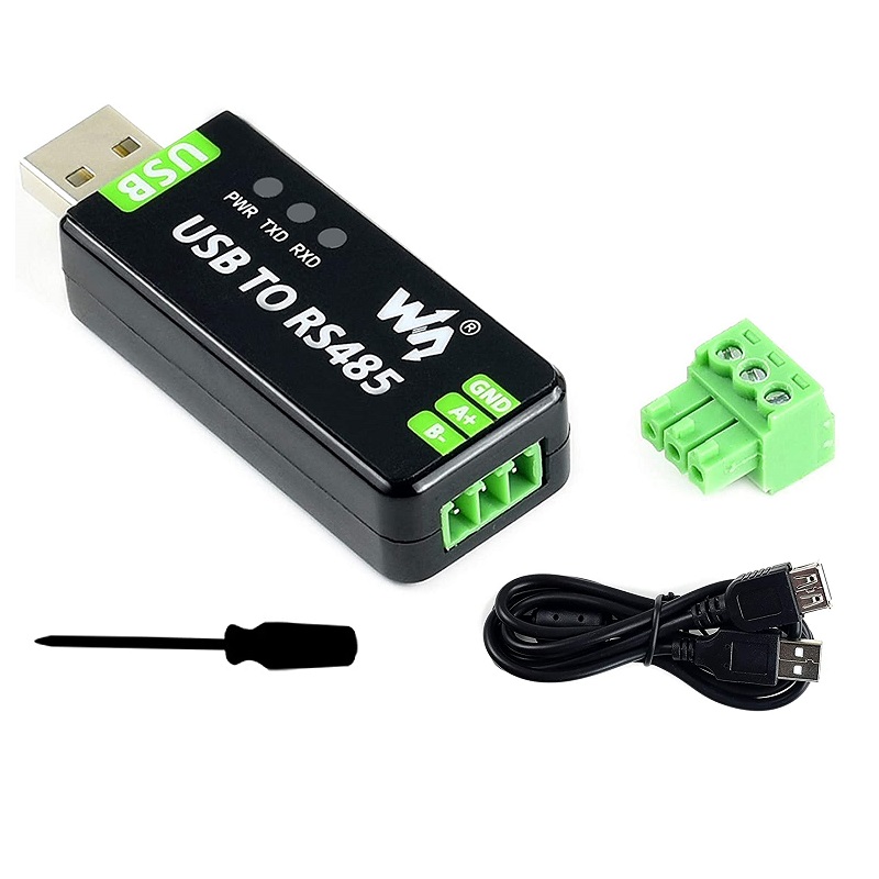 4 Port USB to RS485 High Speed Adapter w/12V DC Power Supply
