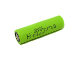 Orange A Grade ISR 18650 3.7V 2200mAh 10C Li-ion Battery