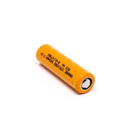 Orange A Grade Ifr14500 600Mah (3C) Aa Size Lifepo4 Battery