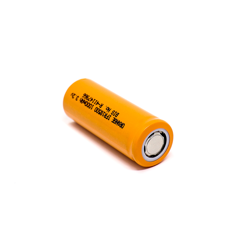 Buy Orange IFR18500 1000mAh LiFePO4 Battery Online in INDIA