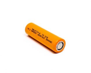 Orange IFR18650 1500mAh LiFePO4 Battery