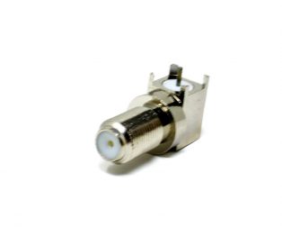 90 Degree F Type Connector Female