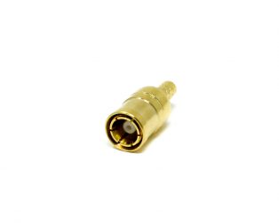 SMB Connector Crimp Type Male Straight For Cable