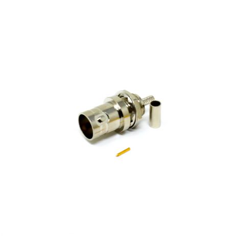 Hd-Sdi Bnc Connector For Cable Female Vertical Type 180 Degree Crimp