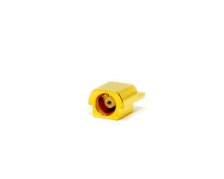 MCX Edge Mount For PCB Mount Female Connector 180 Degree Gold Plating