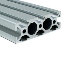 EasyMech 1000 mm 20X60 8 T Slot Aluminium Extrusion Profile (Silver)